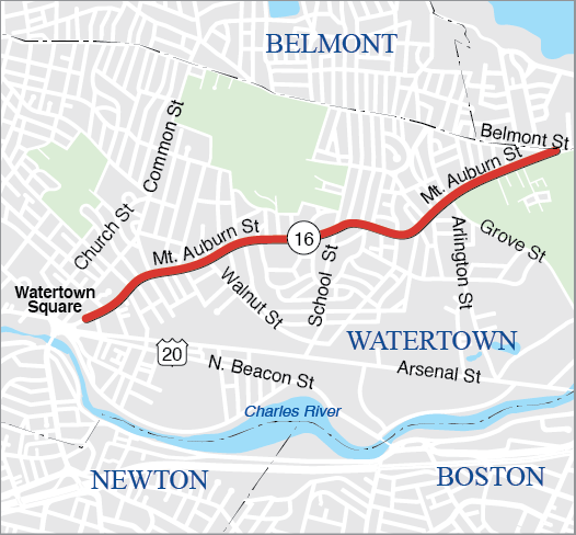 WATERTOWN: REHABILITATION OF MOUNT AUBURN STREET (ROUTE 16) WATERTOWN: REHABILITATION OF MOUNT AUBURN STREET (ROUTE 16)